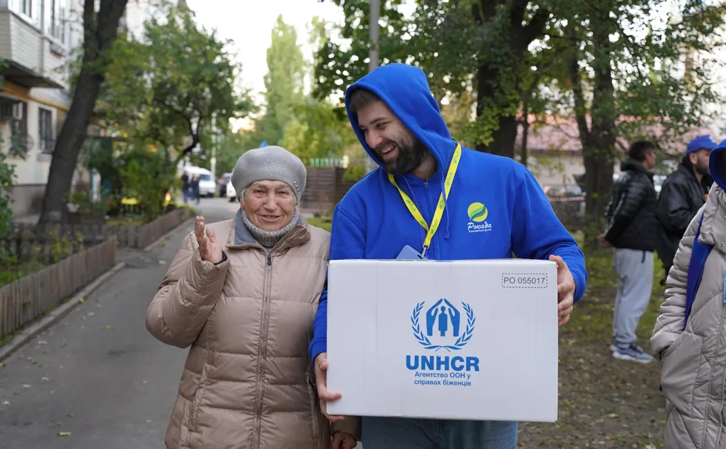 Ukraine. War Affected Ukrainians Receive Winter Support From UNHCR