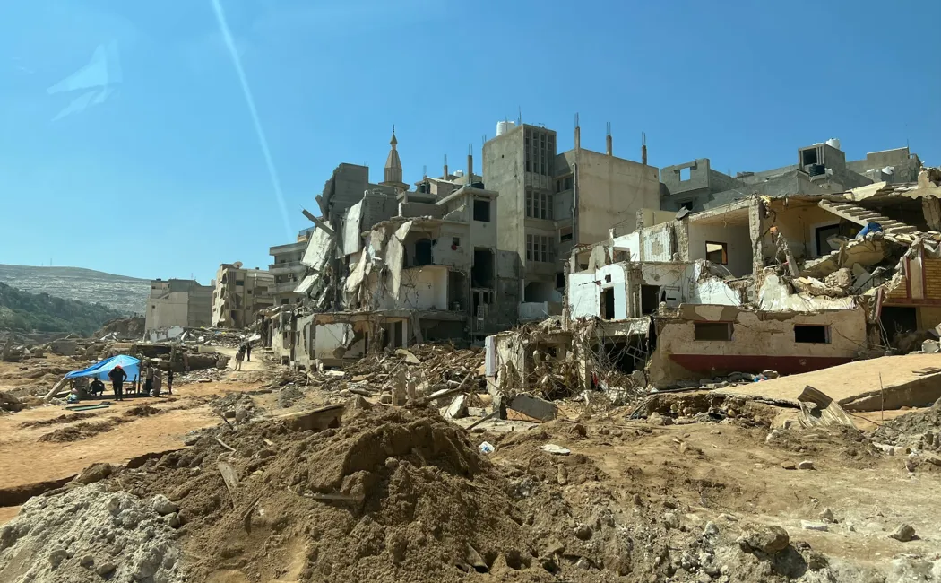 Libya. Aftermath Of Derna Flood