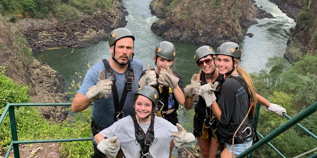Leading Women Fund donor Sabine McDonald and her family