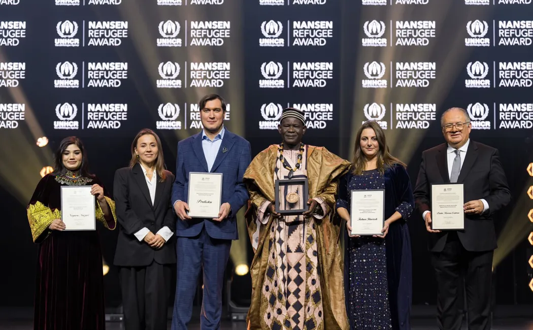 Website Switzerland. 2025 Nansen Refugee Award Ceremony.