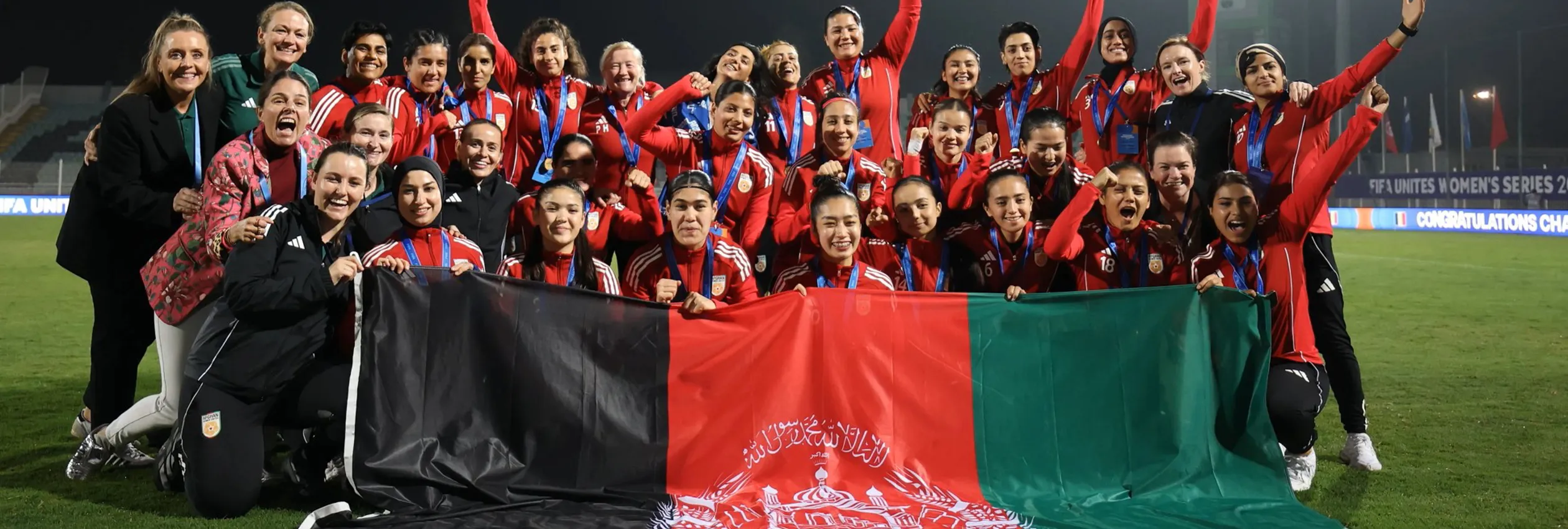 Afghanistan_ Afghan Women United football team