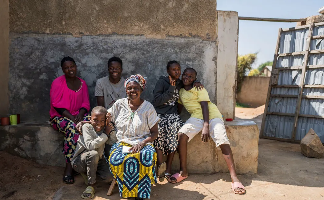 Uganda_Congolese-Refugee-Omwali Has Been Reunited With Her Family In Nakivale (3)