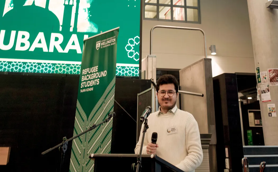 New Zealand. Abdul Haidari At Work