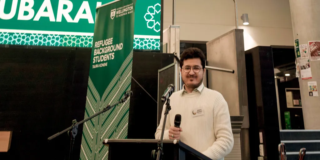 New Zealand. Abdul Haidari At Work